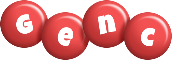 Genc candy-red logo