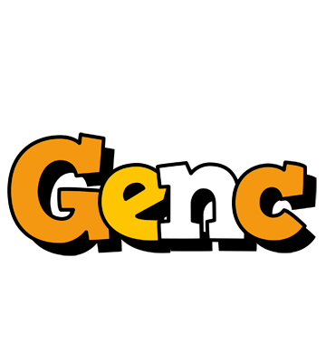 Genc cartoon logo