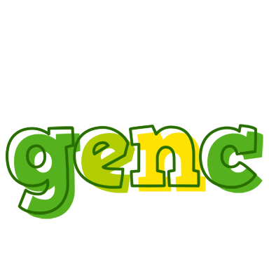 Genc juice logo