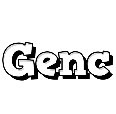 Genc snowing logo