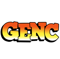 Genc sunset logo