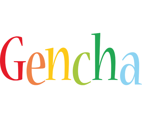 Gencha birthday logo