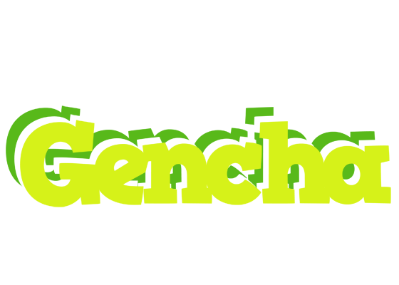 Gencha citrus logo
