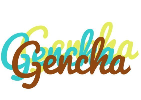 Gencha cupcake logo