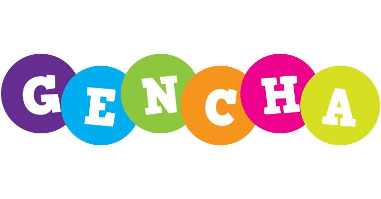 Gencha happy logo