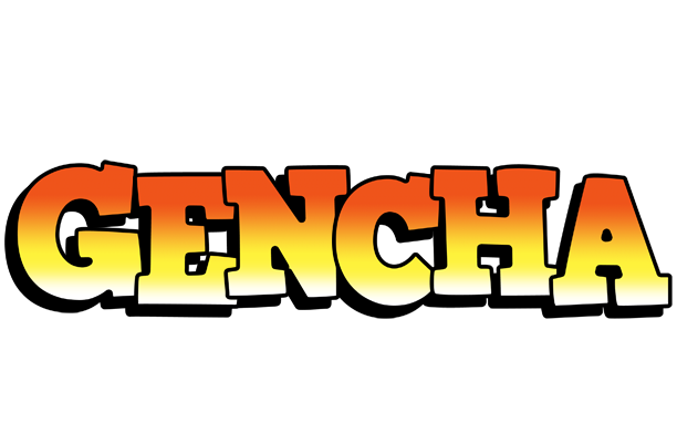 Gencha sunset logo