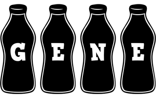 Gene bottle logo