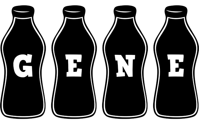 Gene bottle logo
