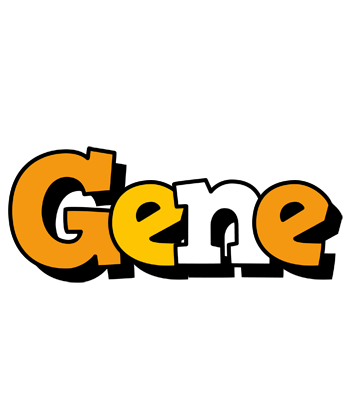Gene cartoon logo