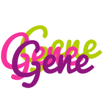 Gene flowers logo