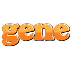 Gene orange logo