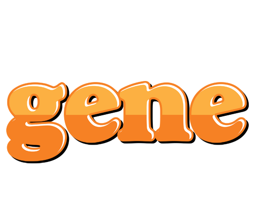 Gene orange logo