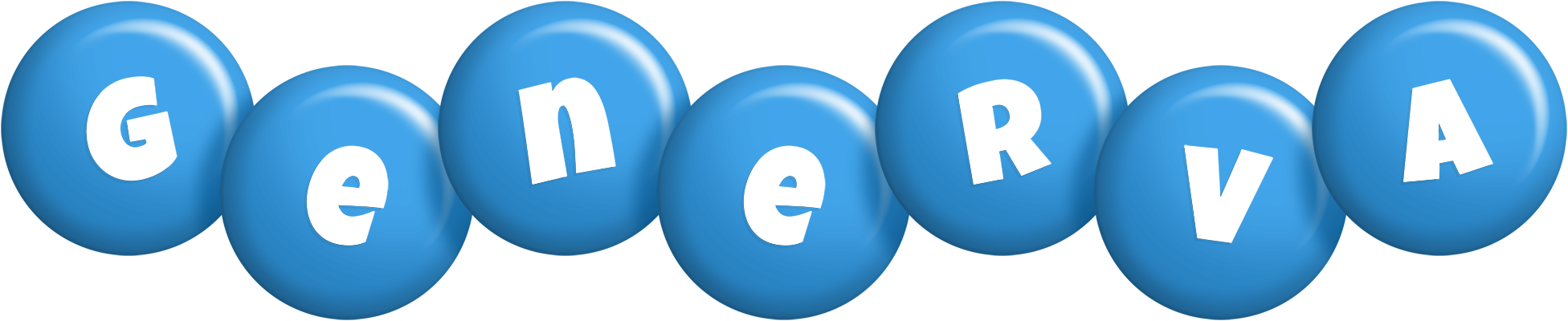 Generva candy-blue logo