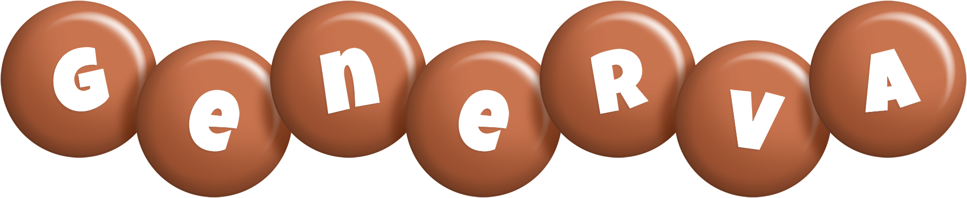 Generva candy-brown logo