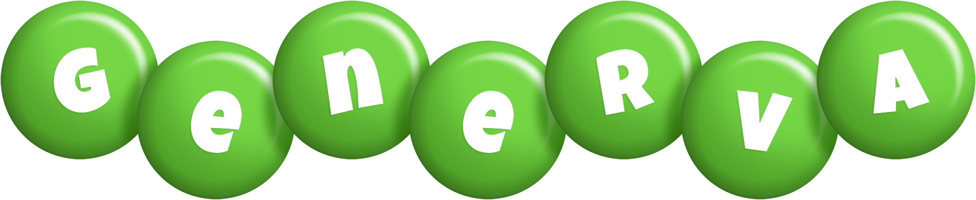 Generva candy-green logo