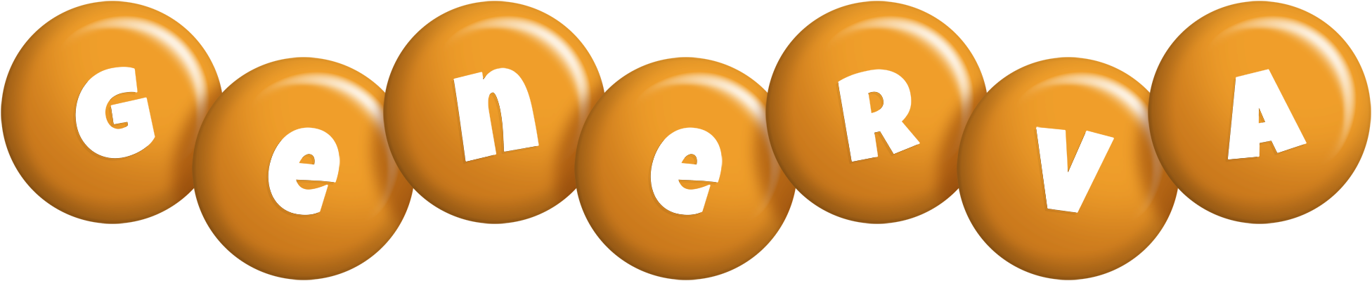Generva candy-orange logo