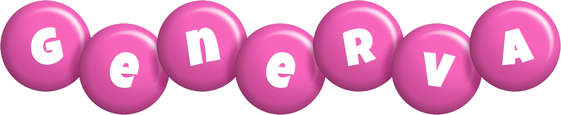 Generva candy-pink logo