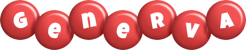Generva candy-red logo