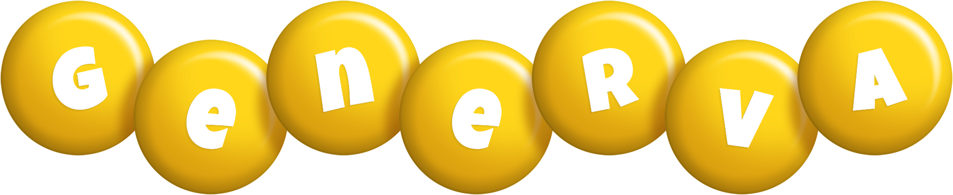 Generva candy-yellow logo