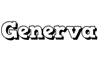 Generva snowing logo
