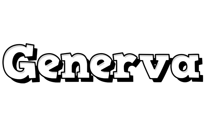 Generva snowing logo