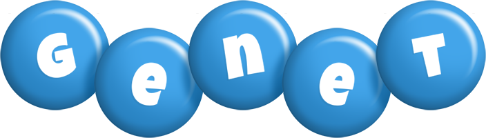 Genet candy-blue logo