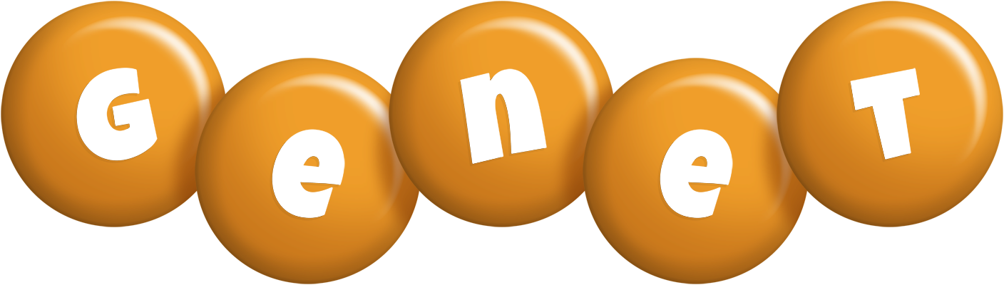 Genet candy-orange logo