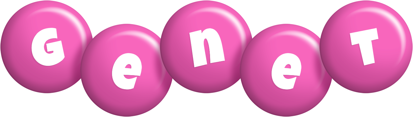 Genet candy-pink logo