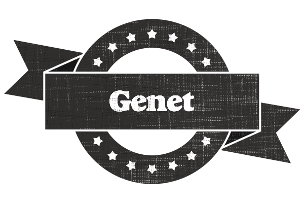 Genet grunge logo