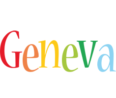 Geneva birthday logo