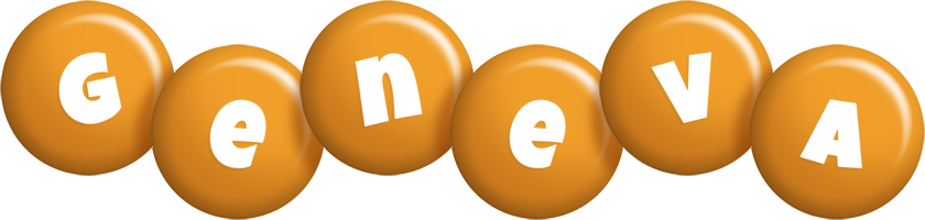Geneva candy-orange logo