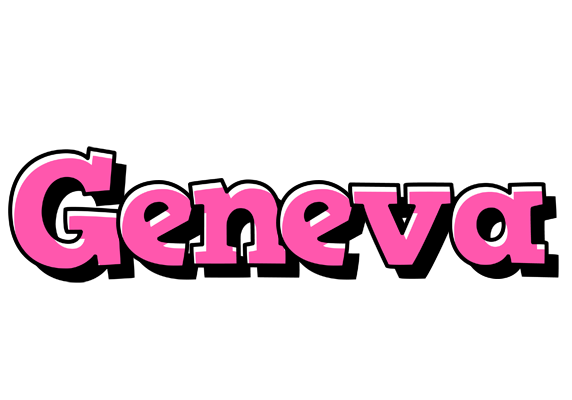 Geneva girlish logo
