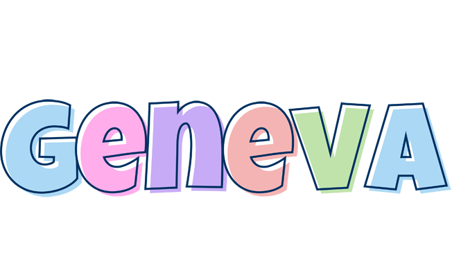 Geneva pastel logo