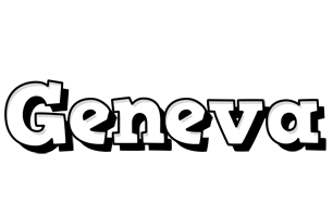 Geneva snowing logo