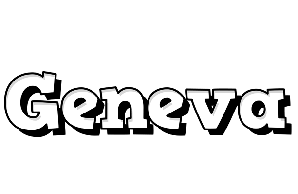 Geneva snowing logo