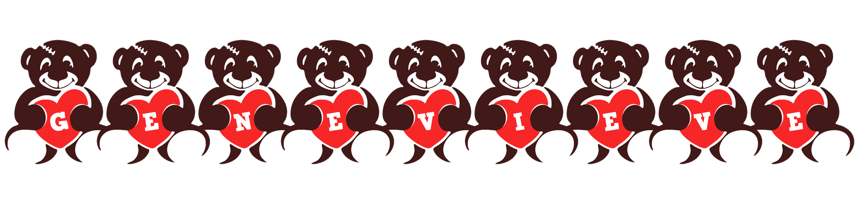 Genevieve bear logo