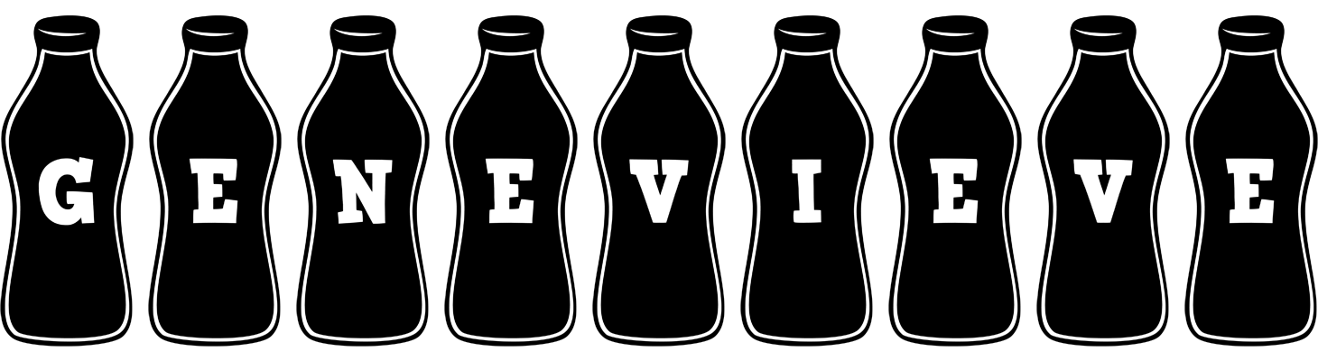 Genevieve bottle logo