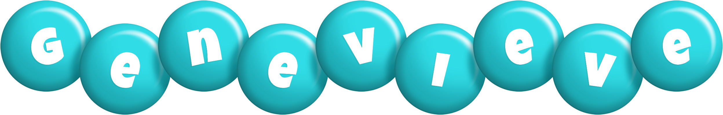 Genevieve candy-azur logo