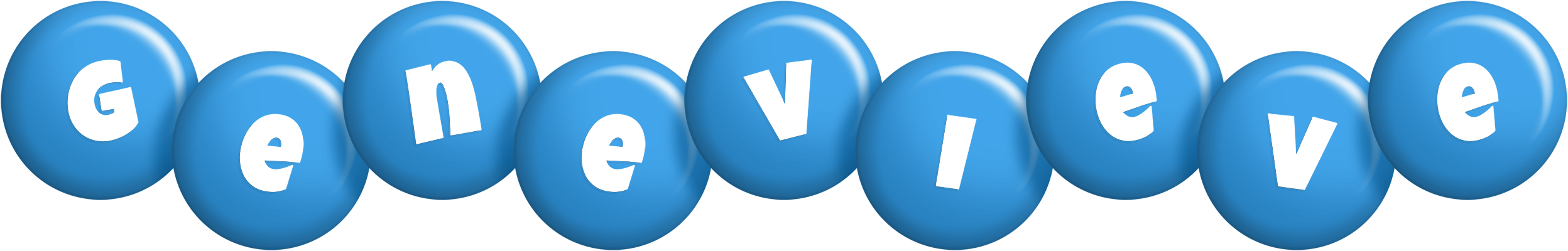 Genevieve candy-blue logo