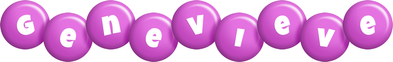 Genevieve candy-purple logo