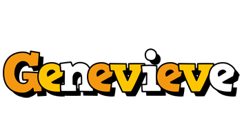 Genevieve cartoon logo