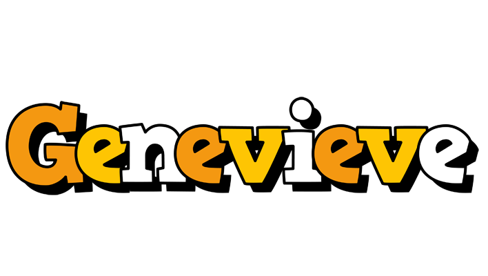 Genevieve cartoon logo