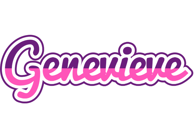 Genevieve cheerful logo