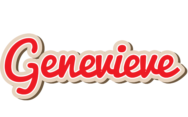 Genevieve chocolate logo