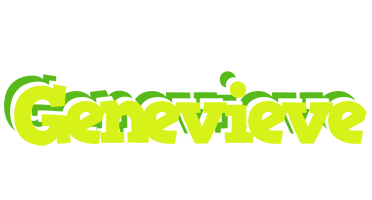 Genevieve citrus logo