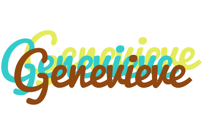 Genevieve cupcake logo