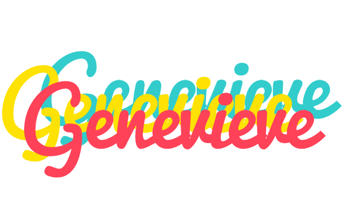 Genevieve disco logo