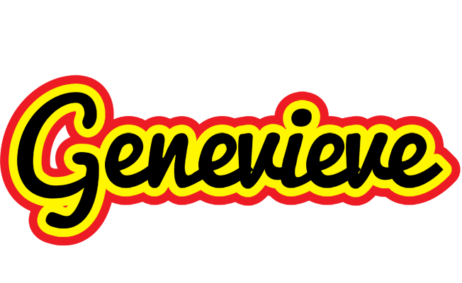 Genevieve flaming logo