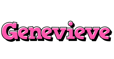 Genevieve girlish logo