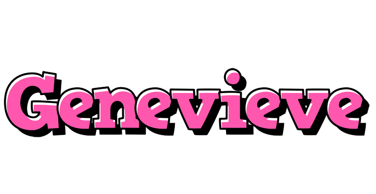 Genevieve girlish logo
